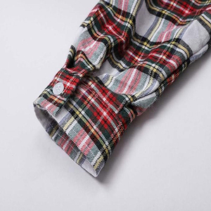 Camisa Ignífuga con Estampado a Cuadros FR, Ropa de Trabajo para Mecánicos, Camisas de Trabajo para Soldadura - Product Image 6