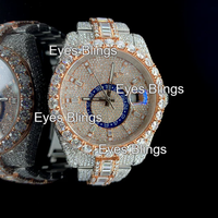 Jam Tangan Analog Mewah Rose Silver Fashion dengan Berlian Baguette, GPS, Alarm, dan Gesper Pengunci