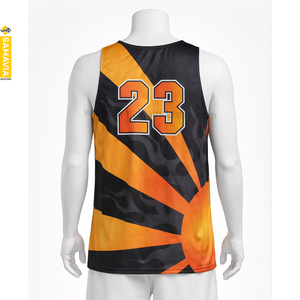 Uniforme de Lacrosse Personalizado SAMAVIA Unisex, Reversible, Sublimado, Antibacterial, Sin Mangas, Ropa Deportiva de Verano para Equipos - Product Image 2
