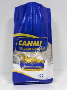 Bolsas tejidas de PE laminadas MCPP con revestimiento de PE fabricadas en Vietnam para bolsas de plástico para envasado de mariscos y piensos acuáticos - Product Image 2