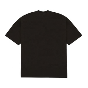 ขายส่งผู้ชายโลโก้ที่กําหนดเอง Boxy Fit Men'S TShirt ผ้าฝ้ายหนา 280gsm ไหล่ขนาดใหญ่Streetwearเสื้อยืดสําหรับชาย - Product Image 3