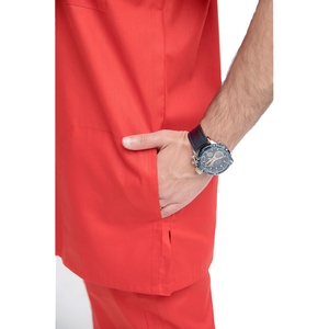 Uniforme Médico para Hombre, Traje Quirúrgico de Algodón Ligero, Suave y Transpirable, Uniforme de Trabajo para Hospital, Personalizable con Marca Privada OEM - Product Image 6