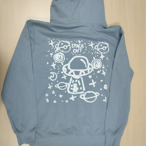 Unisex High Quality French <b>Terry</b> <b>Bulk</b> Streetwear Heavyweight Custom Thick Pullover Hooded Sweatshirt Cotton Puff Printing Hoodie - Product Image 6