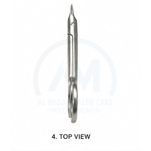 Tijeras Quirúrgicas Dentales Rectas y Curvas Reutilizables de Acero Inoxidable de Primera Calidad Al Mida Healthcare, con Certificación CE - Product Image 3