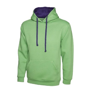 Pulls à capuche 100 % coton pour hommes, exportés du Bangladesh, en polaire unie pour l'hiver, doublés et anti-rétrécissement, vente en gros - Product Image 1