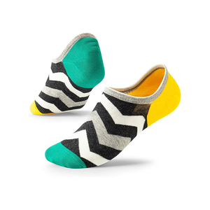 Calcetines Invisibles para Hombre, de Lana/Algodón Transpirable y Ecológico, de Alta Calidad, Corte Bajo, Color Sólido, para Adultos, Más Vendidos - Product Image 1