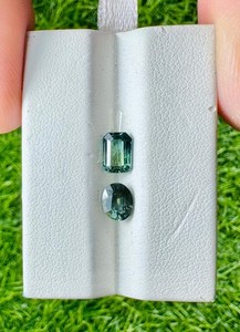 Piedras preciosas de zafiro azul verdoso natural, piedras sueltas para la fabricación de joyas, anillos, colgantes, pendientes, piedra de alta calidad - Product Image 3
