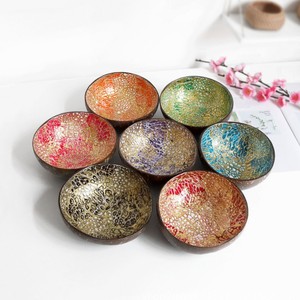 Eco-Friendly <b>Coconut</b> <b>Shell</b> Bowls with Eggshell Vietnamese Lacquered <b>Coconut</b> Salad Bowl for Kitchenware Home Decoration Vietnam - Product Image 5