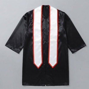 Banda de graduación personalizable con logo de la escuela, nombre, año e impresión para la ceremonia de graduación de estudiantes y eventos de clase. - Product Image 1