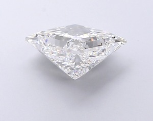 Diamant de 4,20 carats, qualité VS1, taille princesse, pierre cultivée en laboratoire CVD, polissage excellent, pour bijoux de mariage solitaires de luxe sur mesure. - Product Image 2