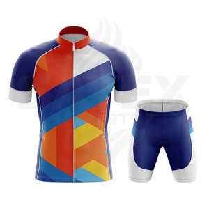 Maillot de cyclisme personnalisé avec logo pour hommes, ensembles d'uniformes de vélo en gros, maillots de vélo OEM, vêtements de cyclisme haut de gamme - Product Image 3