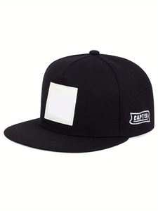 Gorras de Béisbol Personalizadas de Alta Calidad, 5 Paneles, Bordado 3D, Acrílico y Lana, Visera Plana, Cierre a Presión - Product Image 5