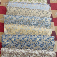 Tissu textile brodé banarasi de créateur
