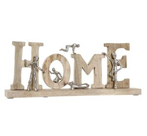 Nouveauté Décoration d'intérieur en argent, support élégant en argent avec base en bois pour salon, art mural tendance À VENDRE - Product Image 4