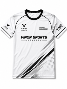 เสื้อว่ายน้ำวินอร์ สปอร์ตส์ สีแดง แขนสั้น พิมพ์ลายแบบซับลิเมชั่น เป็นมิตรกับสิ่งแวดล้อม ป้องกันแบคทีเรีย ผ้ายืดสแปนเด็กซ์ แห้งเร็ว สำหรับผู้ใหญ่ ทั้งชายและหญิง - Product Image 3