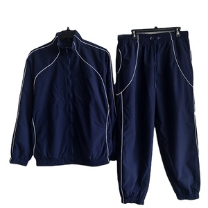 <b>Men's</b> Reflective Nylon Tracksuit | Waterproof Windbreaker and <b>Jogger</b> Set | Custom Logo Gym Jogging Suit - Product Image 1
