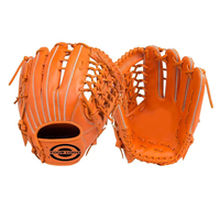 Guantes de Béisbol de Cuero de Alta Calidad con Logotipo Personalizado, Guantes de Béisbol de Cuero de Vaca para Entrenamiento