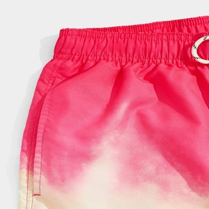 Short de bain de plage d'été personnalisé pour hommes taille élastique polyester gym jogging 5 pouces entrejambe imprimé design vêtements de plage - Product Image 6