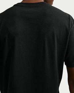 T-shirt Polo Homme Oversize Color Block en Coton Épais avec Broderie Appliquée et Rayures – Fabricants de Vêtements Personnalisés - Product Image 2