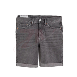 Fabricante de Ropa, Shorts de Mezclilla Casuales Personalizados para Hombre, Shorts de Jean de Alta Calidad, Corte Ajustado, Cintura Media, Directo de Fábrica - Product Image 1