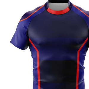 Camiseta de Rugby Personalizada de Fabricación Profesional con Características de Secado Rápido y Antibacterianas, Servicio OEM/ODM, Precios al por Mayor - Product Image 3