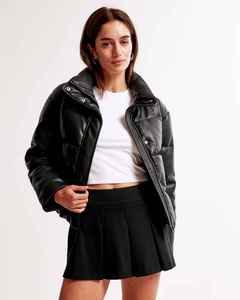 Stylish Genuine <b>Sheepskin</b> Bomber Leather <b>Jacket</b> for Winter Solid Pattern Motorcycle Leather with Printed Decorative Logo - Product Image 6