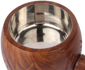 Brûleur à Bakhoor en Bois de Redwood Gravé à la Main de Qualité Supérieure, Mabkhara de Luxe pour Encens Oud, Brûleur d'Encens Arabe Écologique pour Aromathérapie à Domicile - Product Image 3