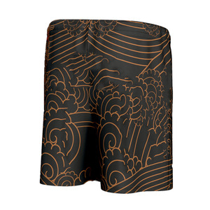 Shorts de boxe pour hommes, entraînement et compétition, 4 points, respirants, extensibles, anti-rétrécissement, durables, légers, 100% - Product Image 2