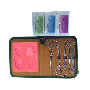 Dissecting <b>Kit</b> Surgery Veterinary Surgical Suture <b>Kit</b> Medic Instrument Medical Students <b>Suturing</b> <b>Kits</b> With Suture Practice Pad - Product Image 1