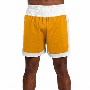 High Quality Wholesale RISE No Gi MMA BJJ Compression Shorts Front Logo OEM Custom Velcro Kick Boxing Fight Shorts MMA Judo - Product Image 3