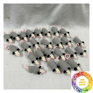 Muñecos de Animales de Ganchillo Hechos a Mano, Figuras de Hilo para Regalos, Decoración del Hogar, Tiendas de Recuerdos y Mercados Mayoristas - Product Image 1