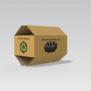 Caja de Embalaje de Carbón Ecológica Personalizada OEM/ODM, Papel Kraft o Corrugado Resistente para Briquetas de Carbón de Leña - Product Image 2