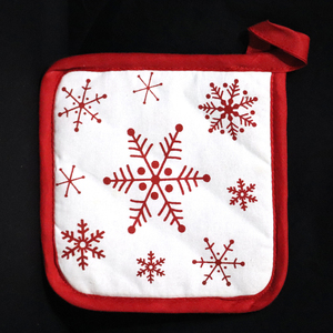 Decorative Christmas <b>Pot</b> <b>Holder</b> Customized Color & Size 100% Cotton Eco-Friendly Oven Safe Dishwasher Safe Fashionable Woven - Product Image 2