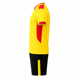 Ensemble de maillots de football personnalisés par sublimation, tenue de sport unisexe, vêtements d'entraînement respirants à séchage rapide en polyester pour équipe - Product Image 3
