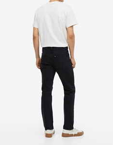 Cotton Straight Stretch Brand <b>Denim</b> Pants Summer <b>Overalls</b> Slim Fit Trousers <b>Men</b> Business Jeans Classic Spring Autumn Male - Product Image 5