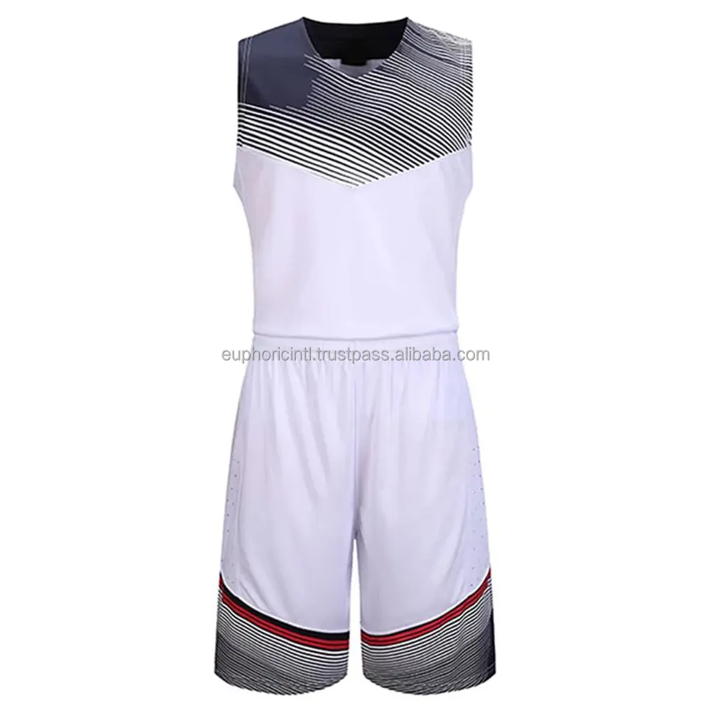 Vintage Custom Logo Full Sublimation Design Mesh Polyester Breathable Wholesale Blank Basketball Jerseys sleeveless