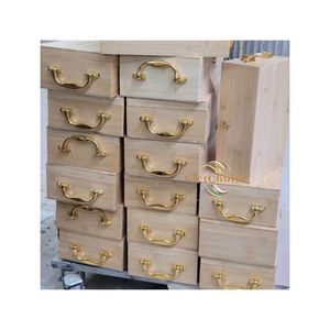 Eco-friendly bamboo Wine Holder <b>Table</b> wine <b>storage</b> box featuring a smart layout for bottle and accessories Vietchoice - Product Image 1