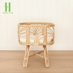 Décoration artisanale en rotin tressé rustique, écologique et durable, design moderne pour chambre d'enfant, salon, salle de jeux, crèche HNH 26400 - Product Image 1