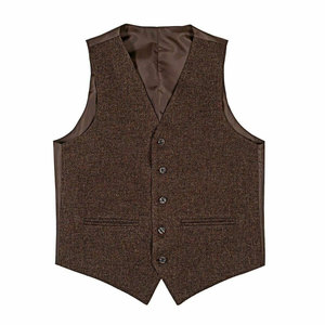 Ventoria Enterprises <b>Top</b> Selling Wholesale Scottish Men's Brown Argyle Kilt Jacket with Vest Winter Scottish Wedding Wool Argyle - Product Image 4