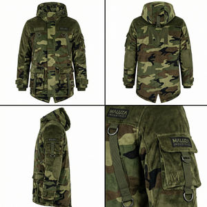 Chaqueta con Capucha de Camuflaje para Hombre, Estilo Urbano, con Múltiples Bolsillos, para Exteriores, Premium, MALUZA INDUSTRIES Apparel - Product Image 6