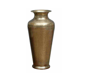 Vase à fleurs en fer de qualité supérieure avec finition artisanale décorative et style contemporain - Product Image 4