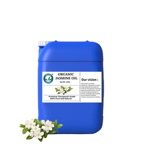 Huile de jasmin biologique en vrac, 100 % naturelle, distillée à la vapeur, pour les formulations de soins personnels, Katyani Exports - Product Image 1