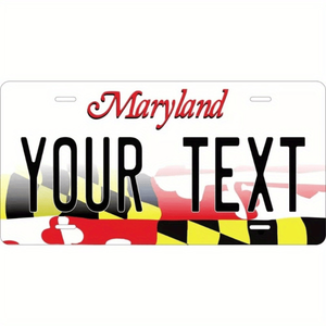 CIFbuy ป้ายทะเบียนโลหะขนาด 12x6 นิ้ว แบบปรับแต่งได้ รุ่น Oklahoma Success พร้อมกรอบป้ายทะเบียนตกแต่ง บริการเลือกแบบ TikTok - Product Image 2