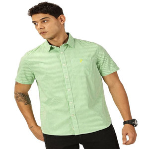 Chemise d'été à manches courtes décontractée à la mode pour hommes, fermeture à glissière ample personnalisée avec caractéristiques anti-rides et respirantes - Product Image 4