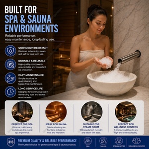 Máquina Profesional y Confiable para Hacer Fuentes <span class=keywords><strong>de</strong></span> Hielo, Fuente <span class=keywords><strong>de</strong></span> <span class=keywords><strong>Nieve</strong></span> Personalizada para Spa Comercial y Centro <span class=keywords><strong>de</strong></span> Bienestar - Product Image 2