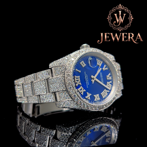 Indian Manufacture Luxury <b>Square</b> Stainless Steel Watch 40mm Analog Dial Date Display Men's Quartz Timepiece Folding Clasp - Product Image 4