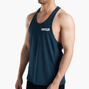 Wholesale Latest Design Plus Size Muay Thai <b>Knitted</b> <b>Tank</b> <b>Top</b> for Men High Quality Breathable Lightweight Casual Activewear - Product Image 3