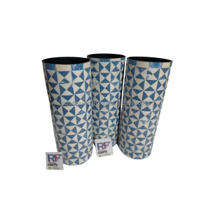 Vase à fleurs en résine classique moderne Pot pour la décoration intérieure de la maison Vase de sol fonctionnel - Product Image 5