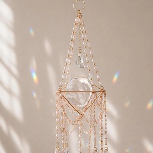 Elegante Atrapasueños de Cristal para Eventos, Fiestas Nocturnas, Decoración del Hogar, Atrapasueños Colgante de Lujo, Regalo Decorativo - Product Image 2