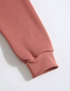 Ensemble décontracté deux pièces pour femmes européennes et américaines, sweat-shirt long à capuche de couleur unie pour l'automne et l'hiver (pour hommes) - Product Image 3